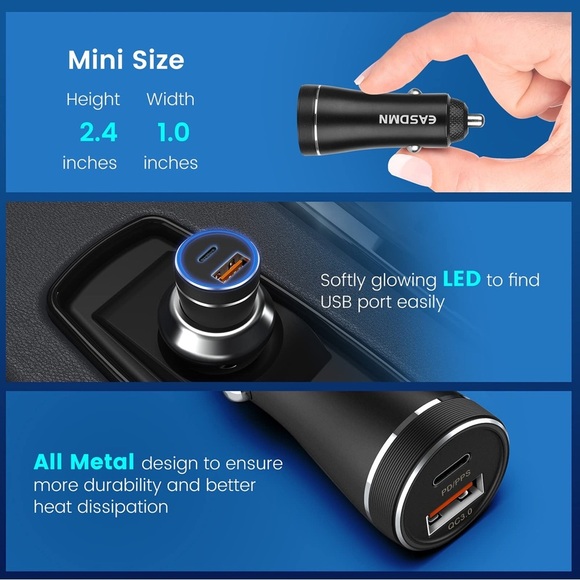 Car Charger Model EM-CA02 - Picture 4 of 11